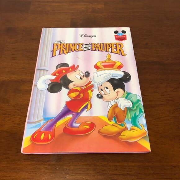 Disney’s The Prince And The Pauper Hardcover Book - Picture 2 of 12